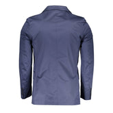 Gant Blue Cotton Men Jacket